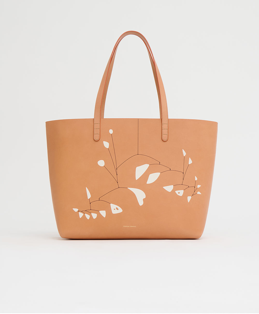 Mansurgavriel Alexander Calder Large Tote - Cammello