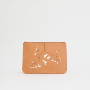 Mansurgavriel Alexander Calder Large Wallet - Cammello