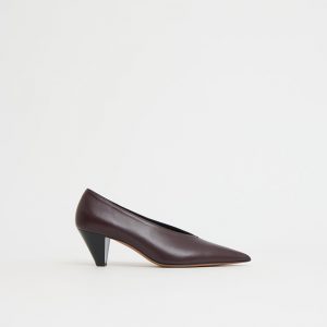 Mansurgavriel Kiki Heel - Plum