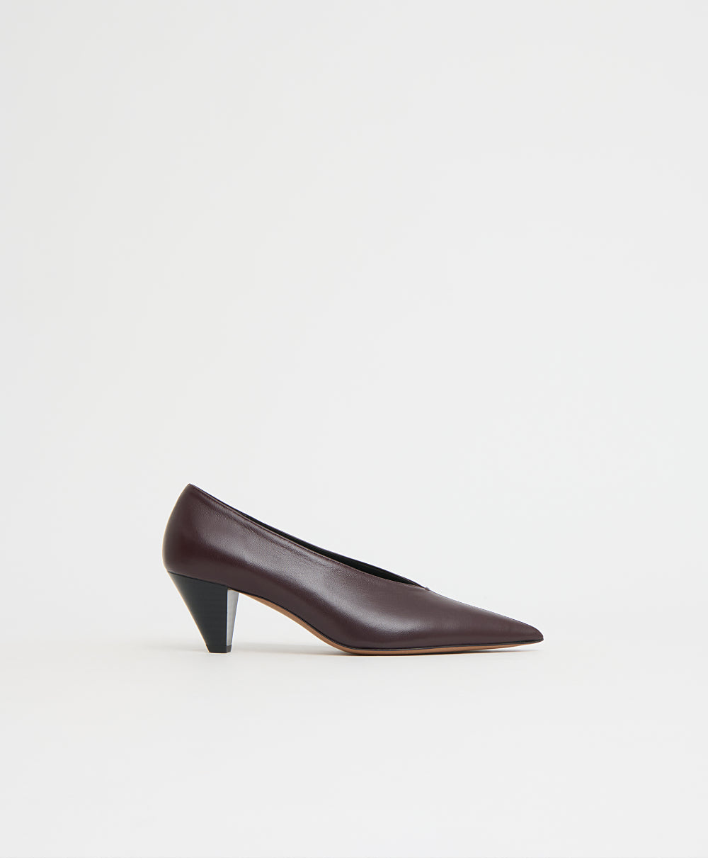 Mansurgavriel Kiki Heel - Plum