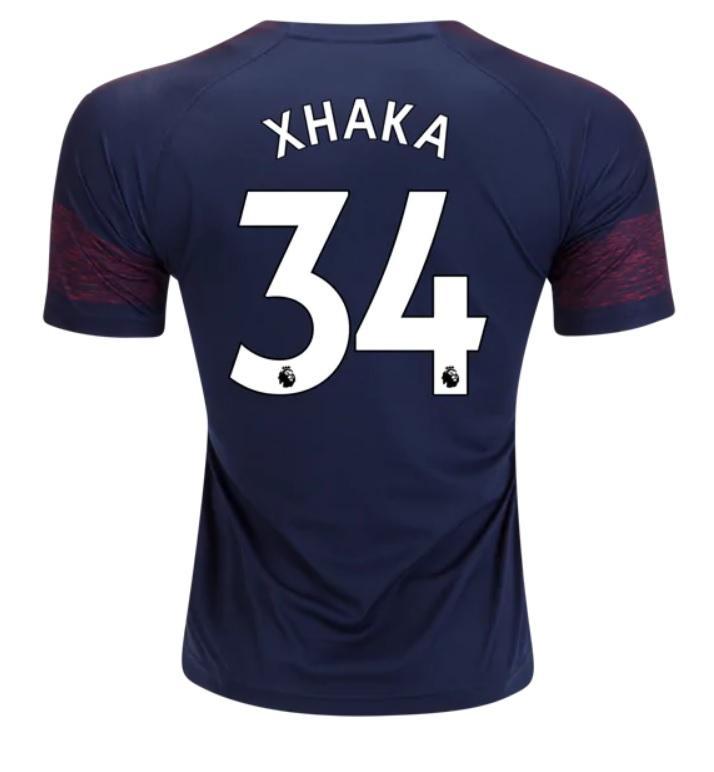 Soccer Point Arsenal Xhaka Away Jersey 2018/19