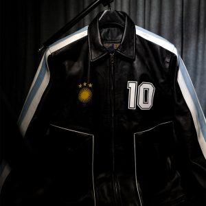 Shop Football Argentina Pure Leather Jacket