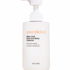 Cocokind milky-soft face and body cleanser