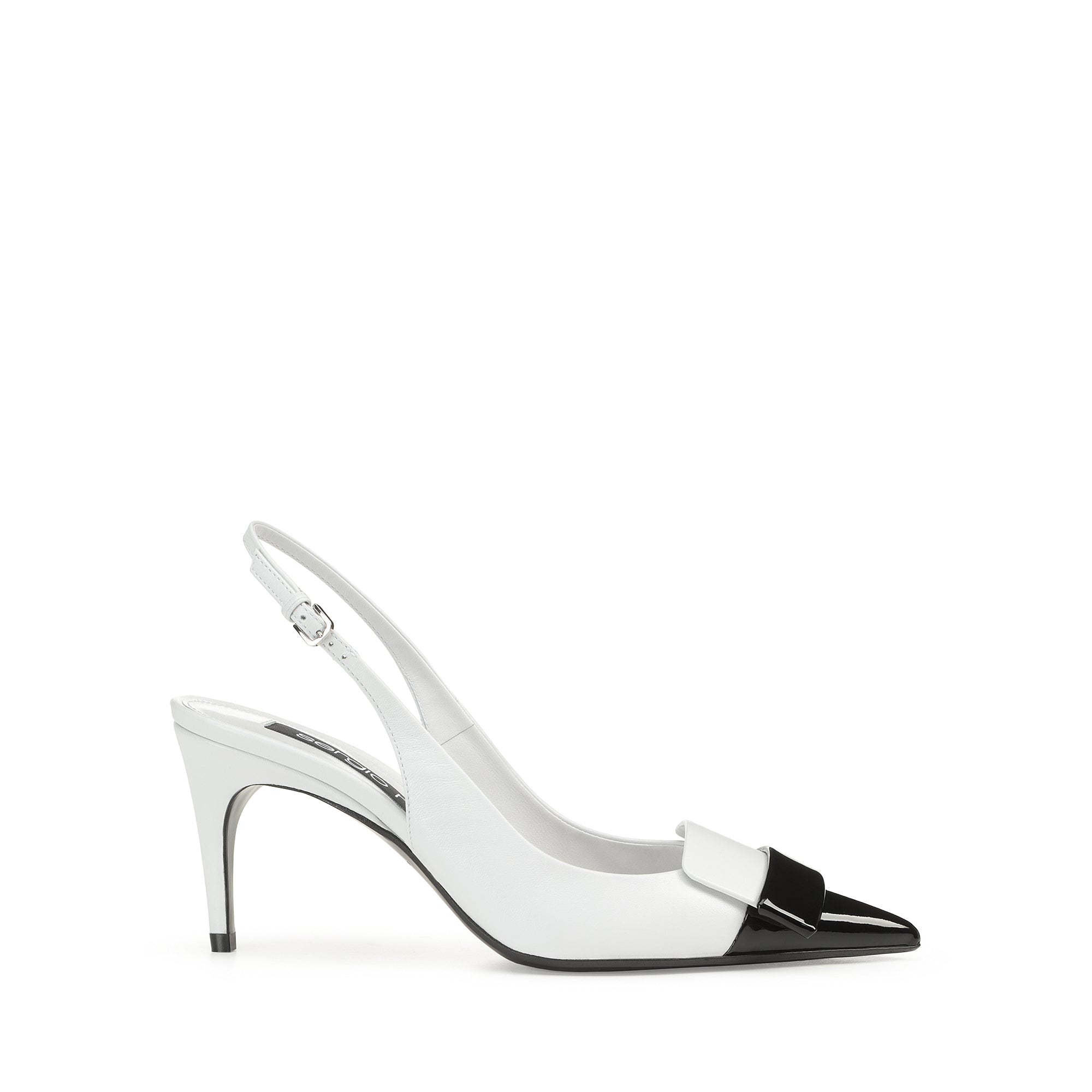 Sergio Rossi sr1 Slingback - Black/White