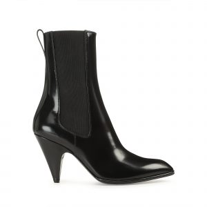 Sergio Rossi Beak Chelsea Boot - Black