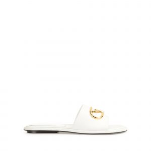 Sergio Rossi Surge Slide - White