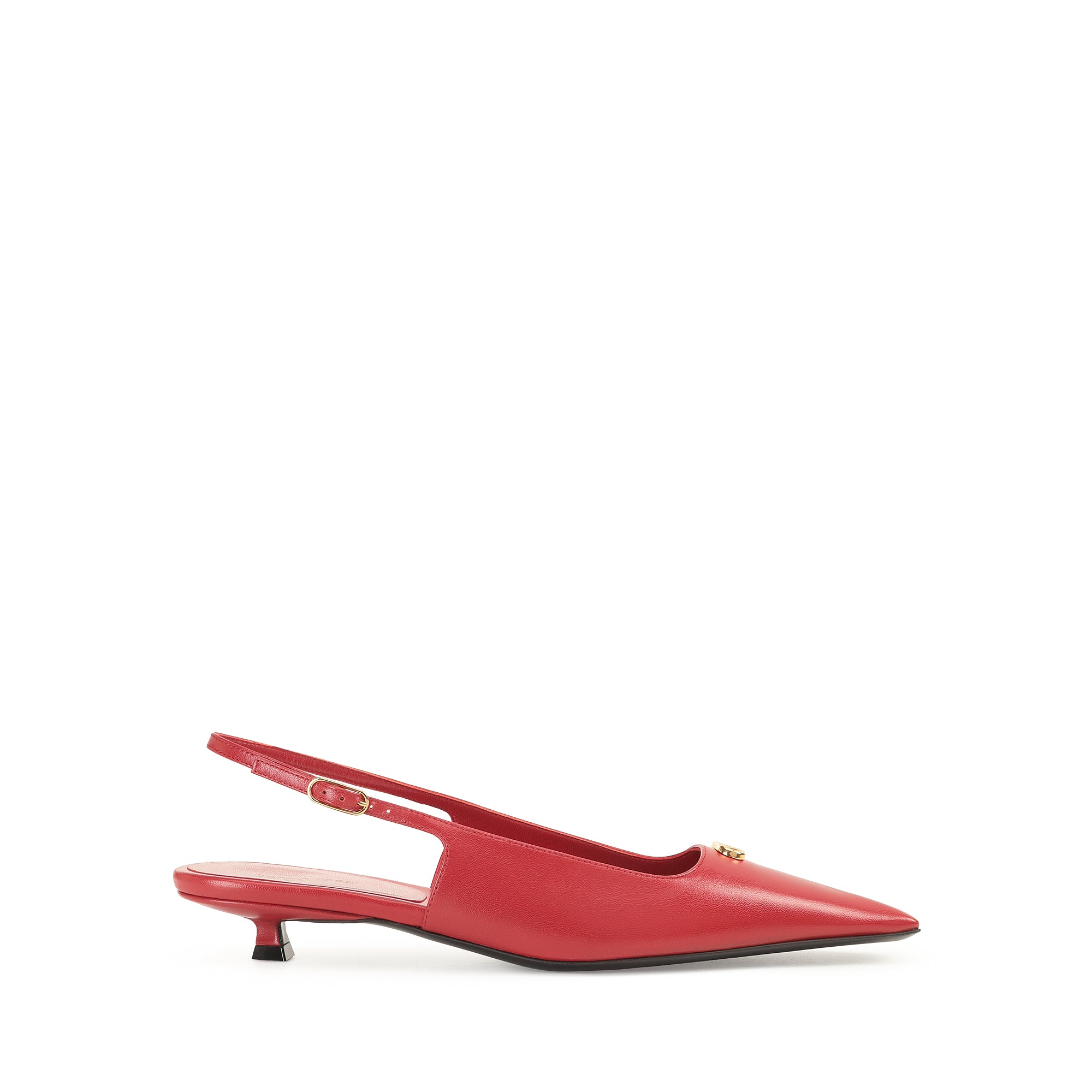 Sergio Rossi Surge Slingback - Lipstick