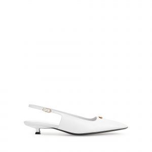 Sergio Rossi Surge Slingback - White