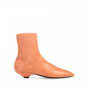 Sergio Rossi Beak Stretch Bootie - Uluru