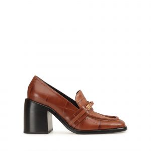 Sergio Rossi Bitt Loafer - Walnut