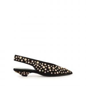 Sergio Rossi Beak Slingback - Black