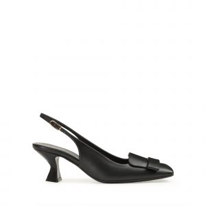 Sergio Rossi sr1 Sculpt Slingback - Black