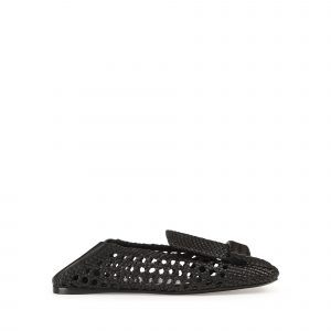 Sergio Rossi sr1 Braid Slipper - Black