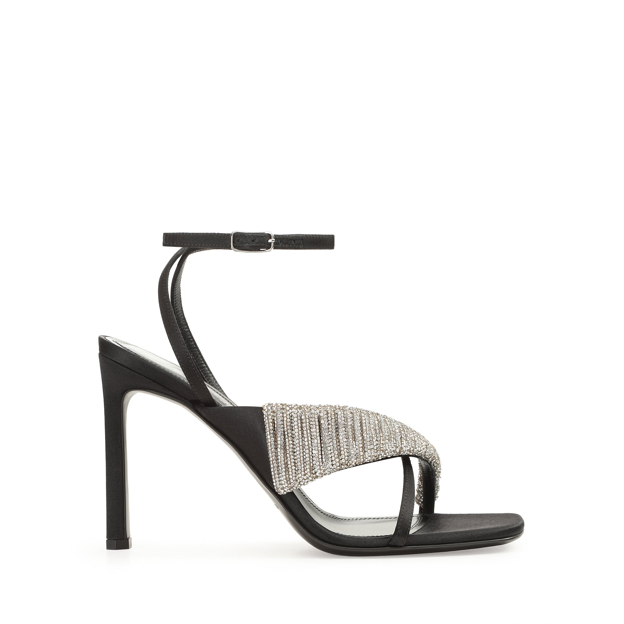 Sergio Rossi Intimate Hug Sandal - Black