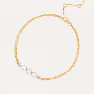 Dinny Hall Shuga Pearl & Lab-Grown Diamond Bracelet