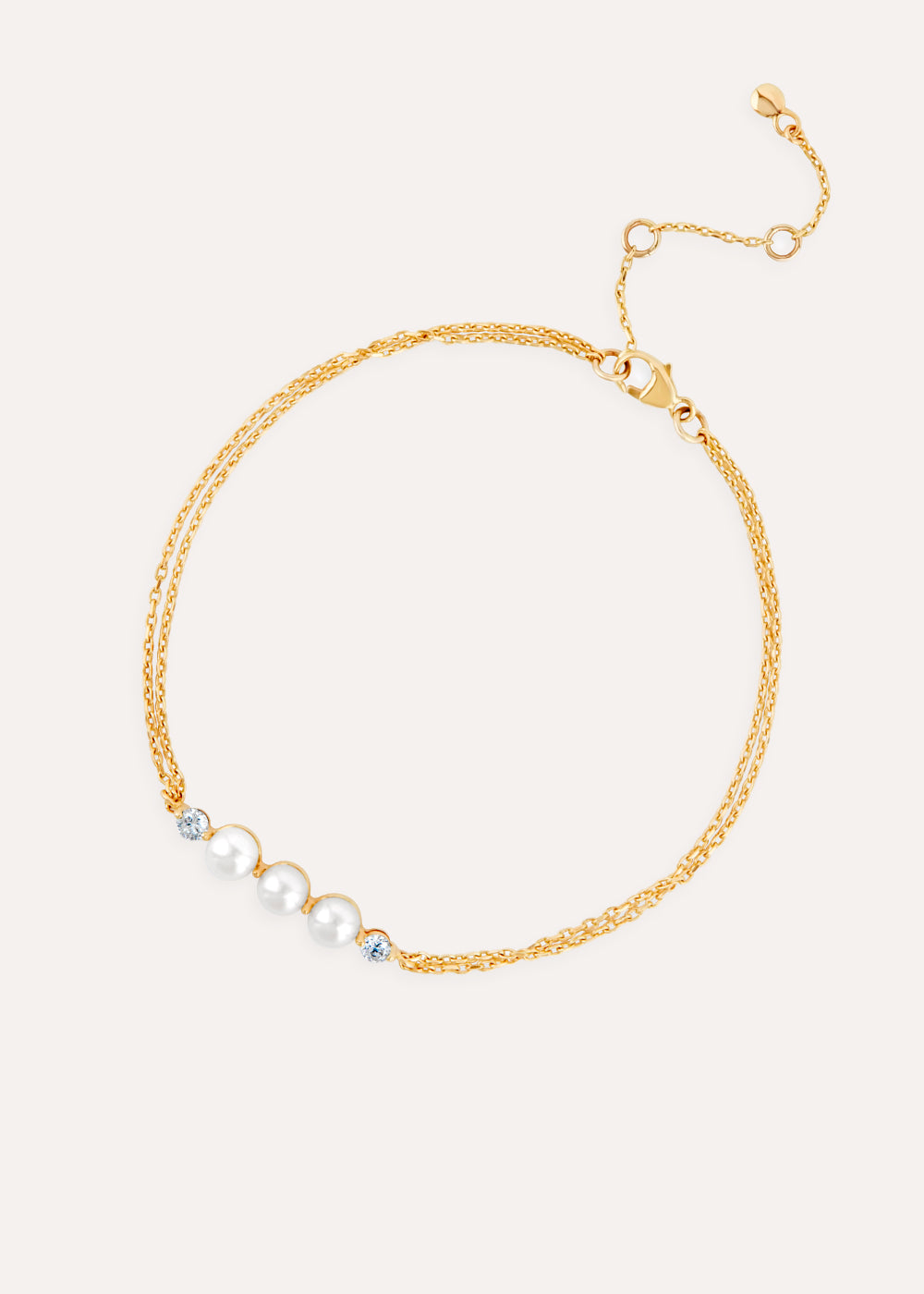 Dinny Hall Shuga Pearl & Lab-Grown Diamond Bracelet