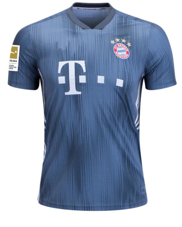 Soccer Jersey Club Bayern Munich 18/19 Third Jersey