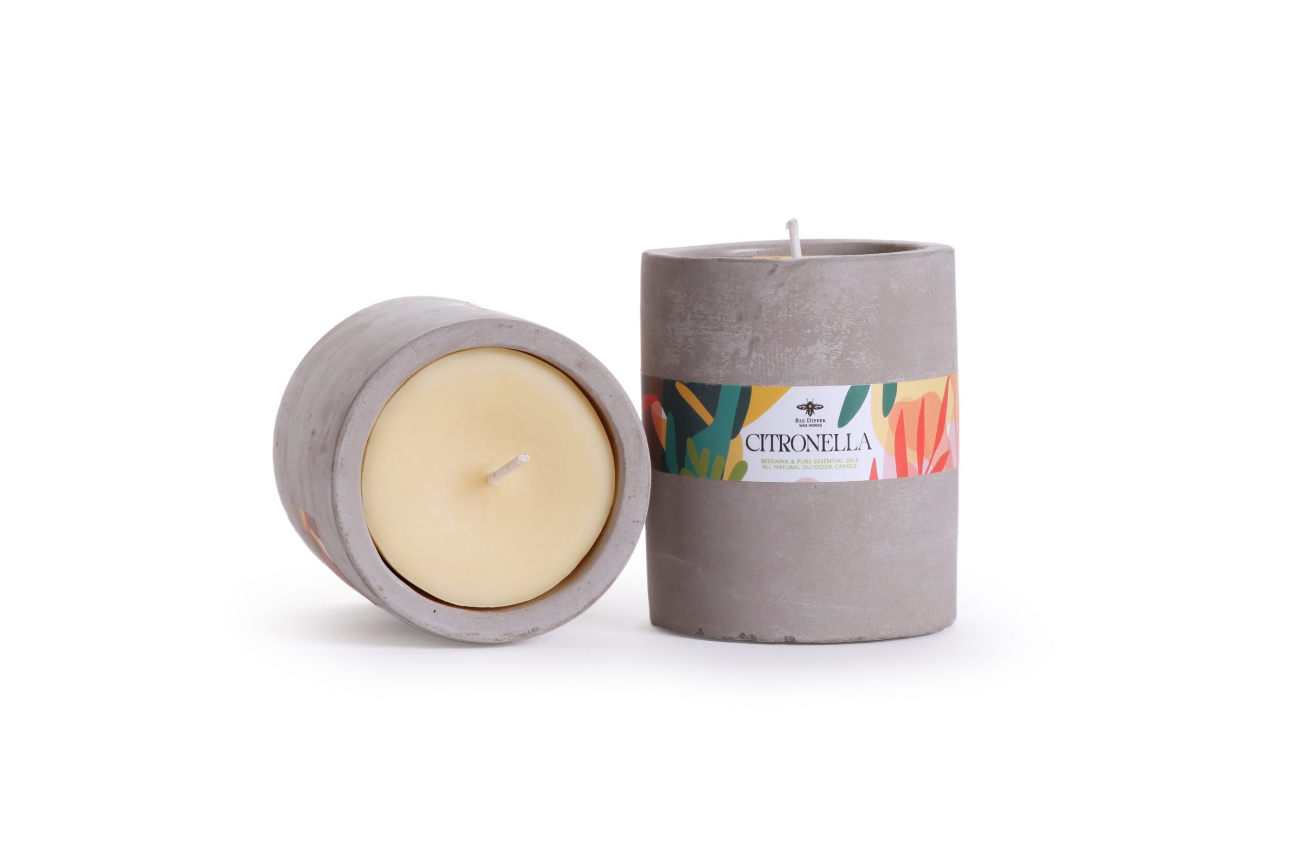 Grove Citronella Concrete Cup Candle