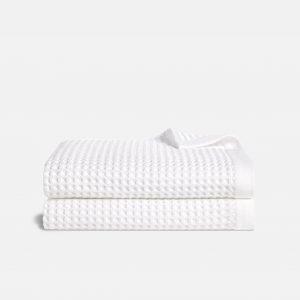 Brooklinen Dreamweave Waffle Bath Sheets Set of 2