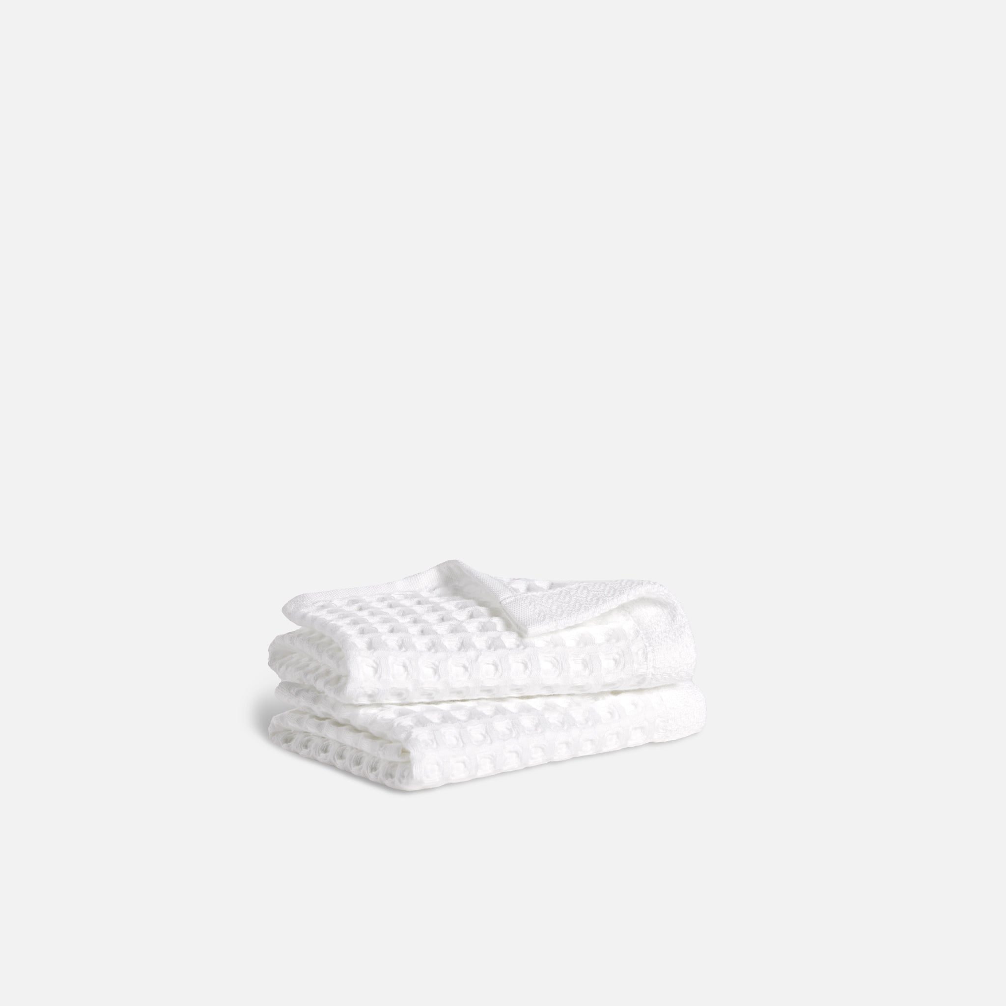 Brooklinen Dreamweave Waffle Washcloths Set of 2