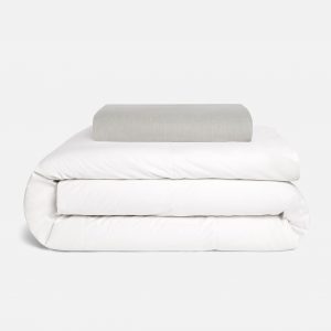 Brooklinen Heathered Cashmere Duvet Bundle