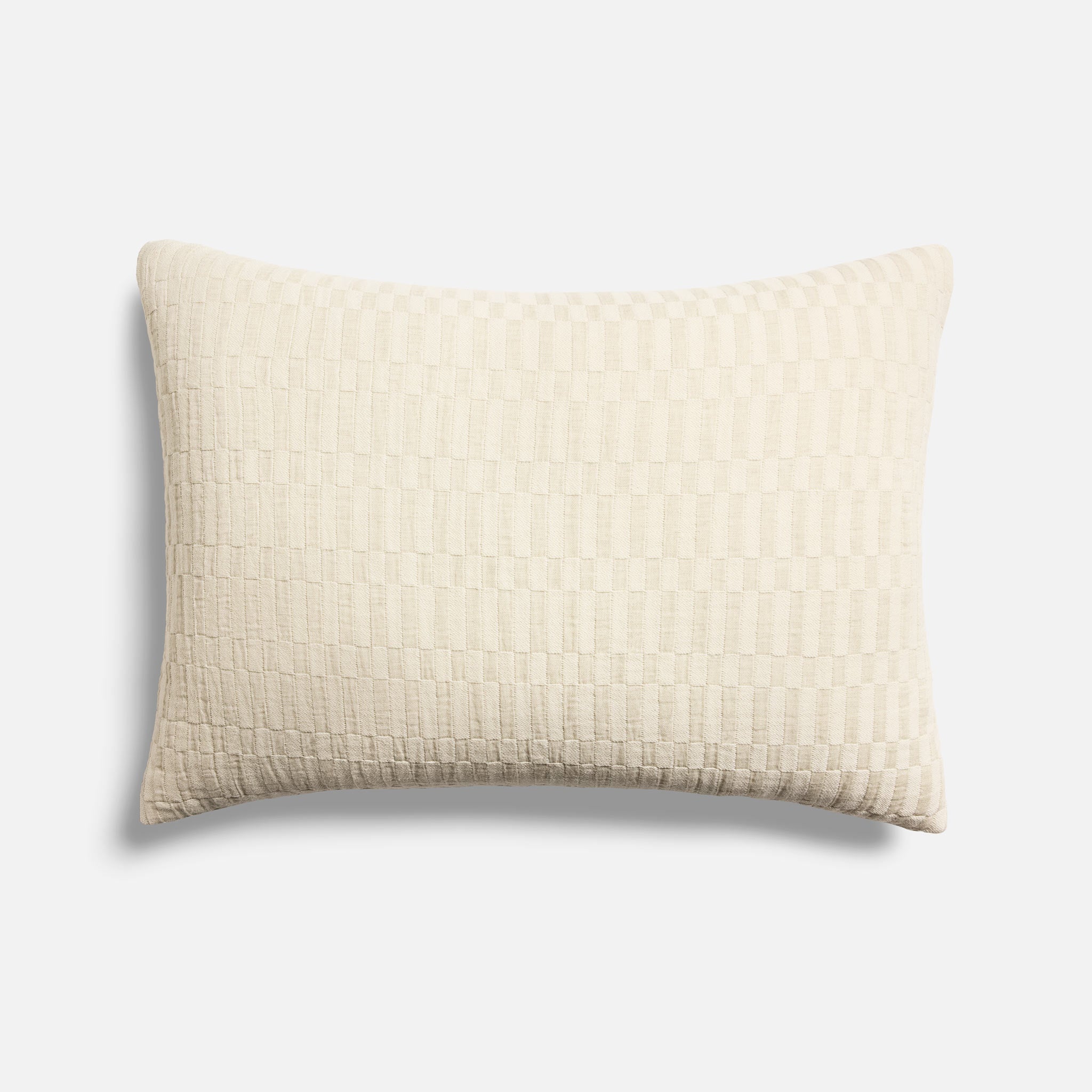 Brooklinen Woven Checkerboard Sham Set