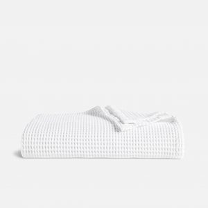 Brooklinen Dreamweave Waffle Throw Blanket