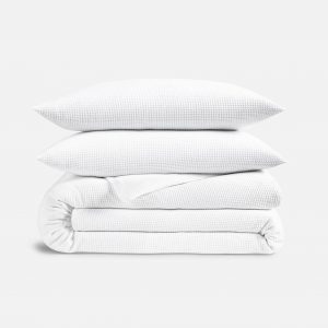 Brooklinen Micro Waffle Duvet Set