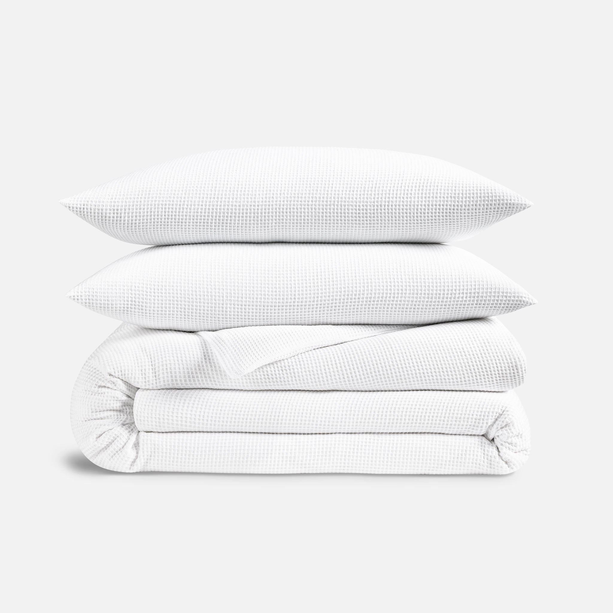 Brooklinen Micro Waffle Duvet Set