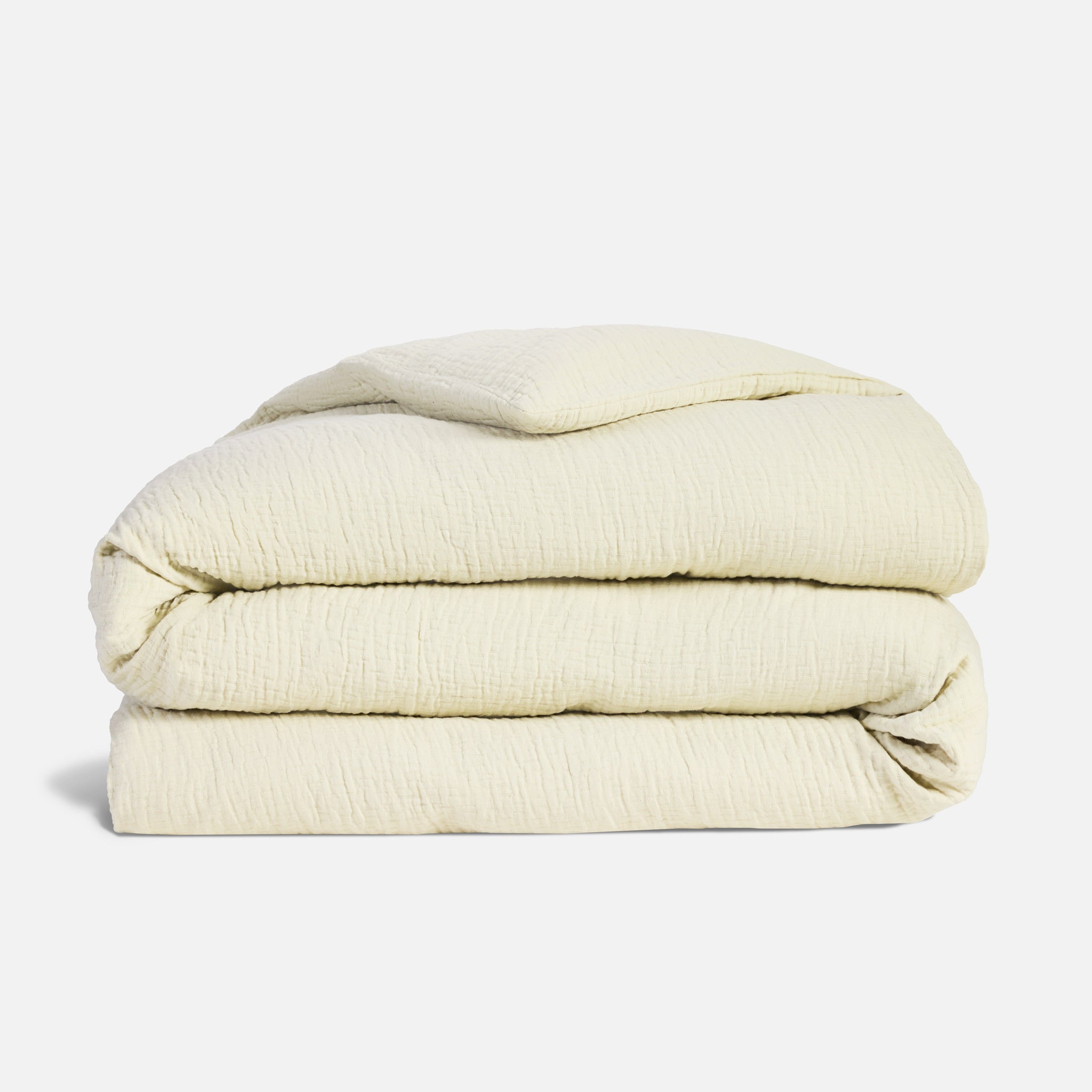 Brooklinen Breezeweave Crinkle Cotton Duvet Cover