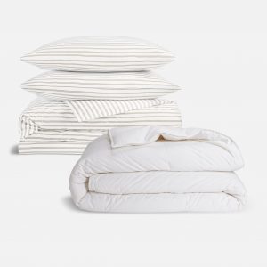 Brooklinen Classic Percale Duvet Set Bundle