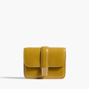 Khaite Blake Nano Bag in Golden Olive