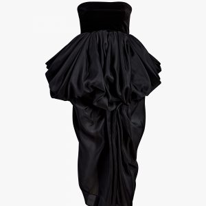 Khaite Bronte Dress in Black