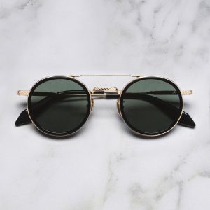 Cutler and Gross Breitling Chrono 0002 Round Sunglasses
