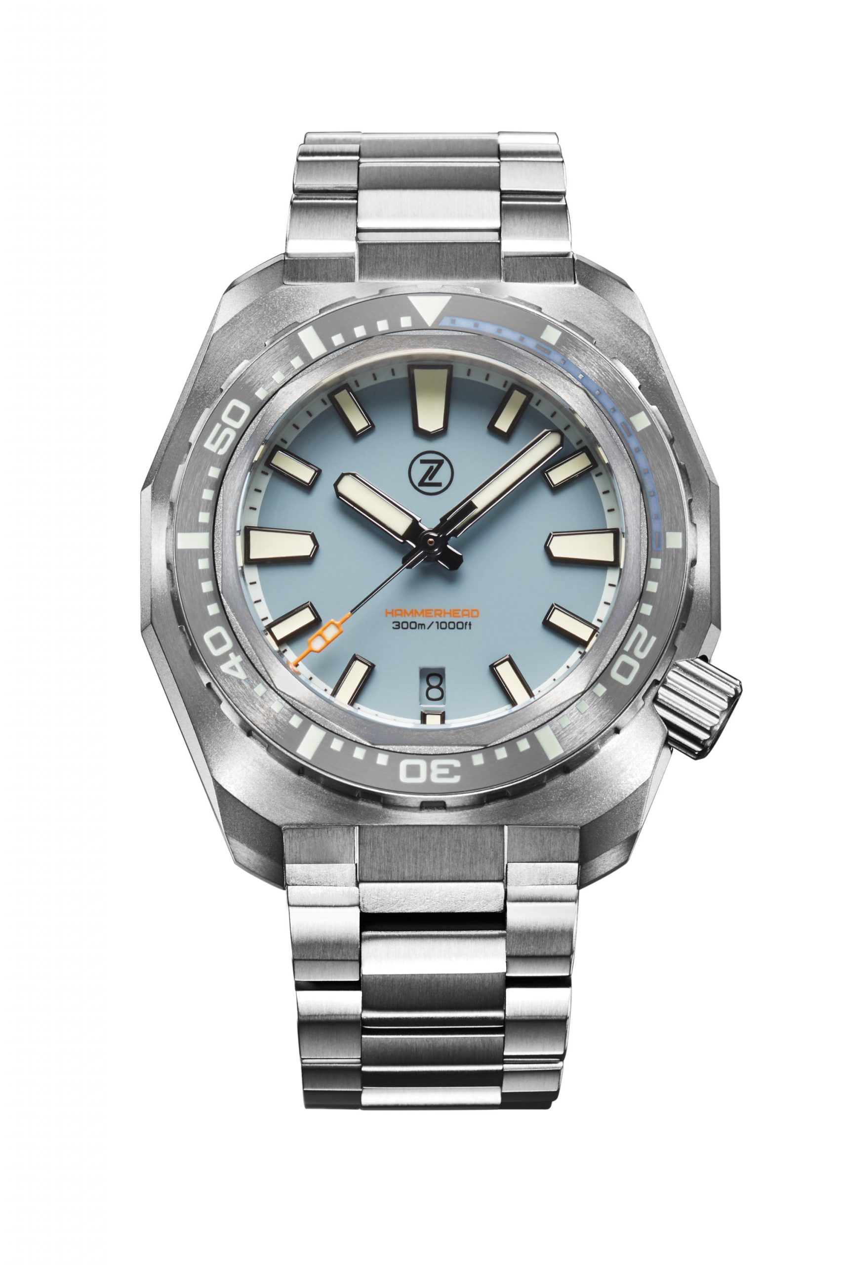 Zelos Hammerhead V3 300m Ti 'Chalk Blue'