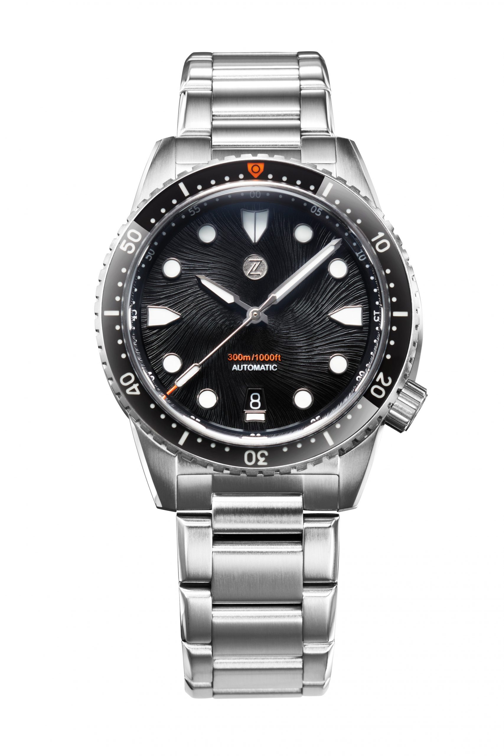 Zelos Mako 300m Diver 'Satin Black'