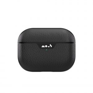 Mous Black Leather AirPods Pro Case