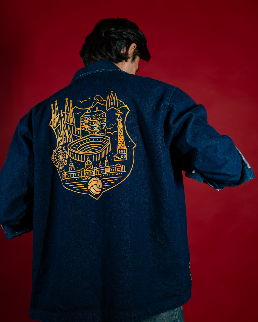 Shop Football Blaugrana Denim Jacket