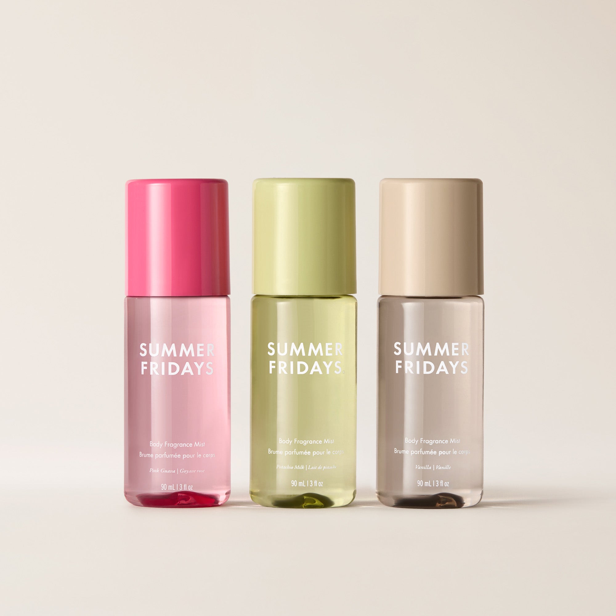 Summerfridays Mini Body Mist Trio