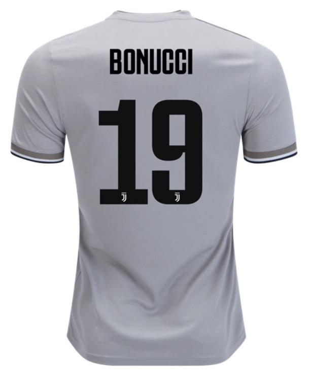 Soccer Jersey Club Bonucci Juventus 18/19 Away Jersey