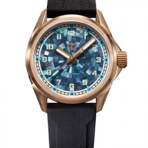 Zelos Swordfish Field 38mm Bronze 'MOP'