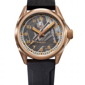 Zelos Swordfish Field 38mm Bronze Meteorite