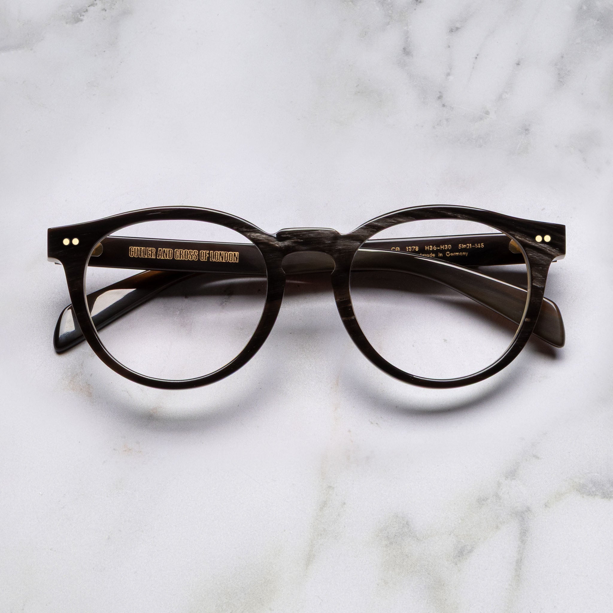 Cutler and Gross 1378 Round Horn Optical