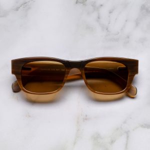 Cutler and Gross 0425 Rectangular Horn Sunglass