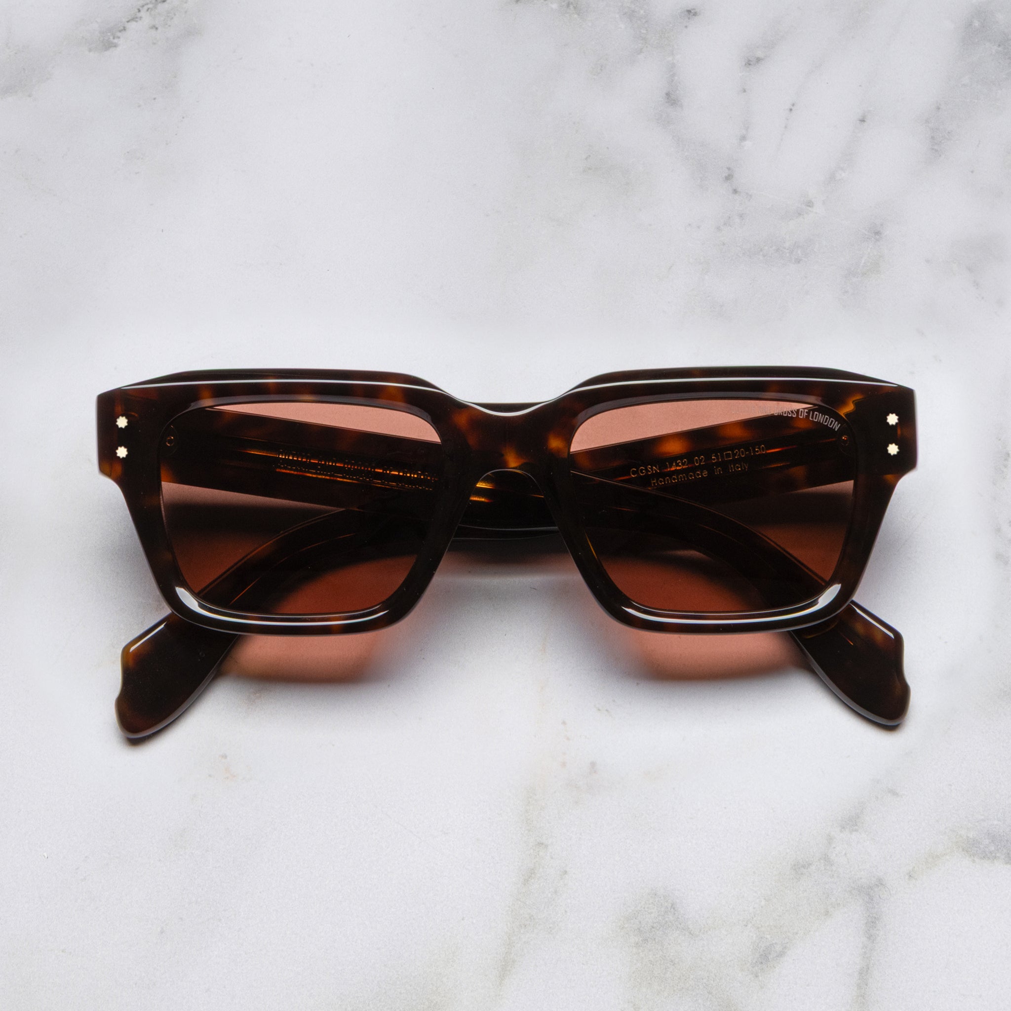 Cutler and Gross 1432 Square Sunglasses