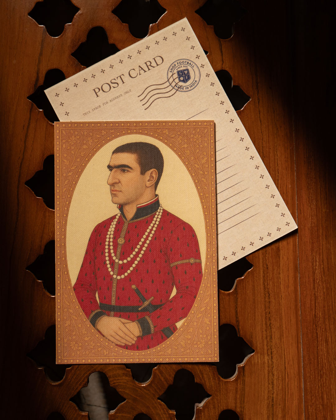 Shop Football Eric Cantona Postcard