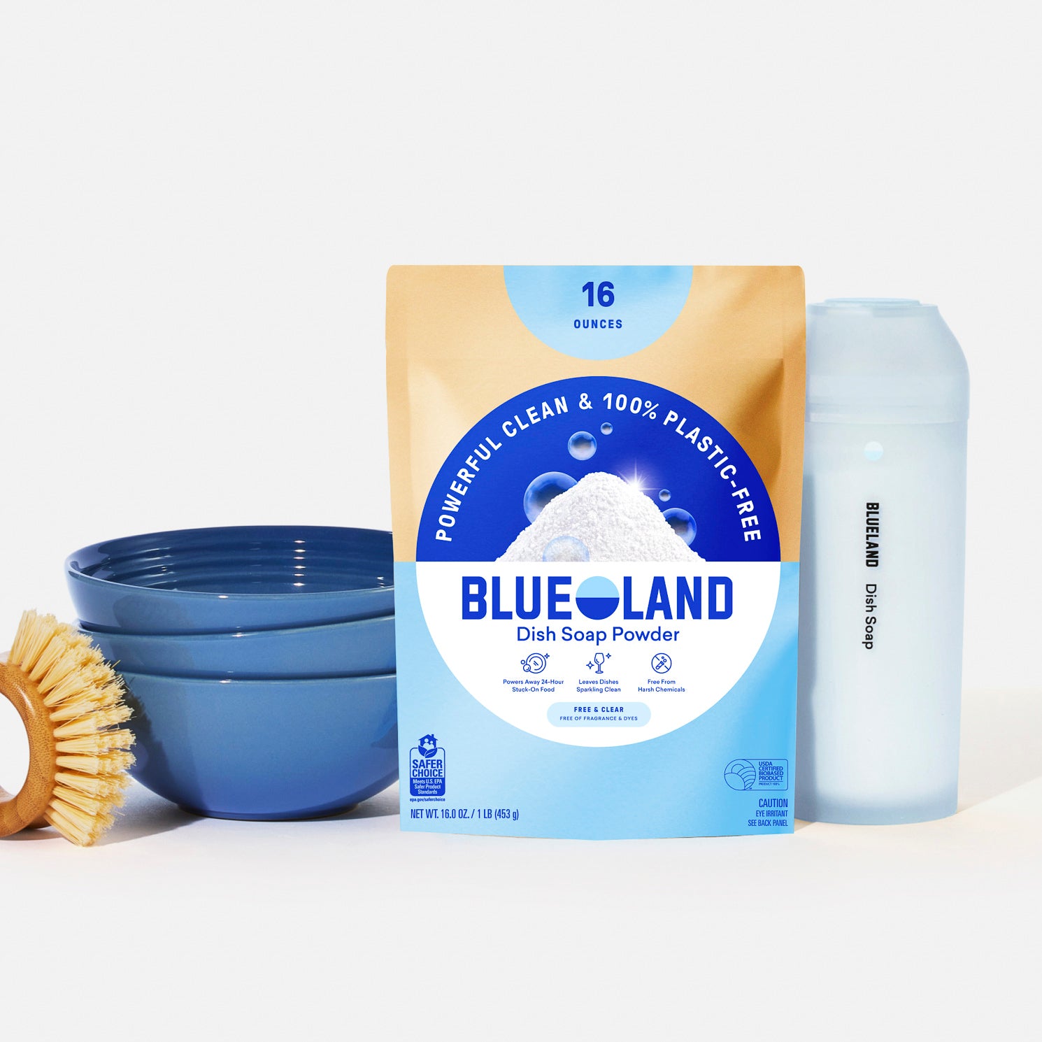 Blueland Dish Soap Powder Starter Set