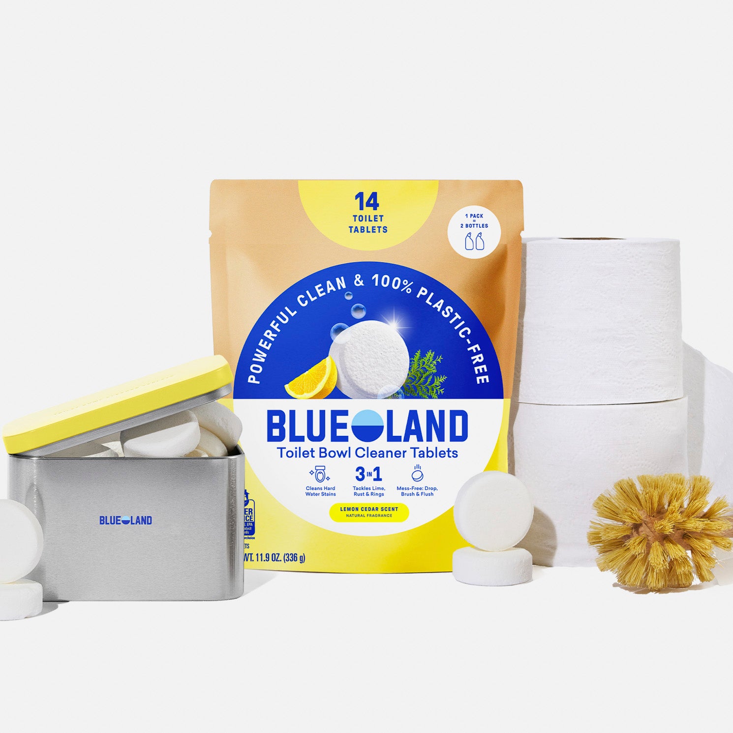 Blueland Toilet Bowl Cleaner Starter Set (Bundle)