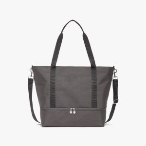 Loandsons Catalina Deluxe Tote - 600D Recycled Poly - Grey
