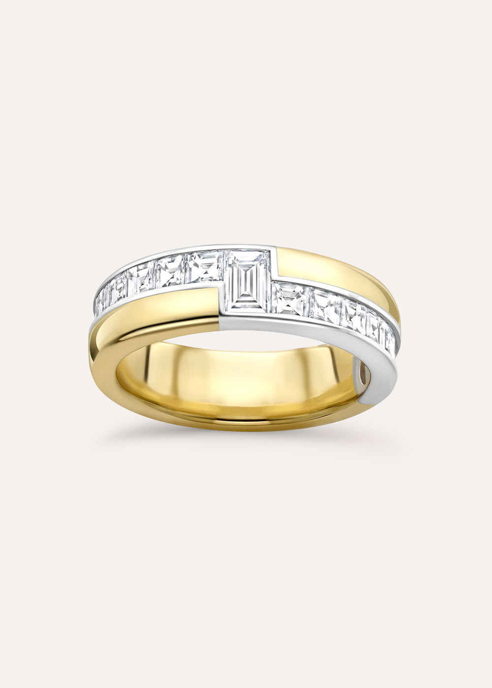 Dinny Hall Natural Diamond Chunky Court Ring
